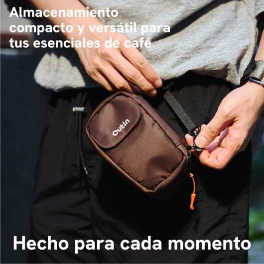 Outin Gear Pouch Funda Compacta Marrón Cálido