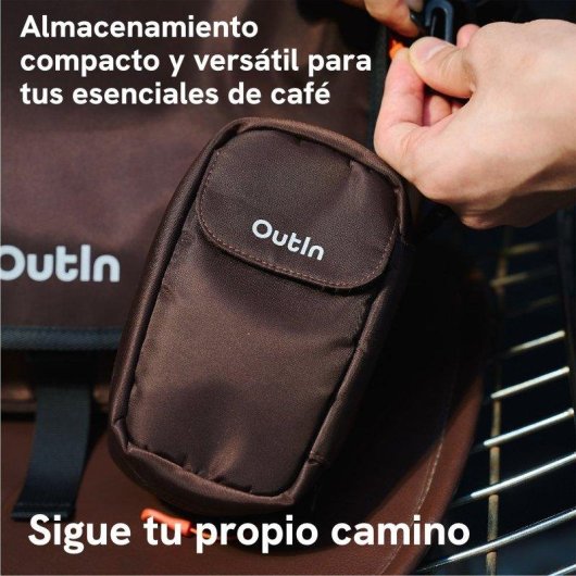 Outin Gear Pouch Funda Compacta Marrón Cálido