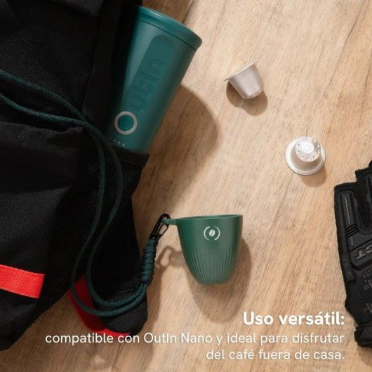 Xicara de espresso Outin Rebrew Verde