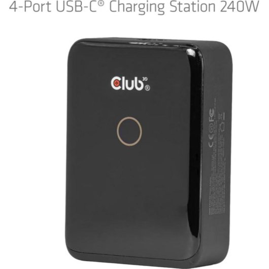 Chargeur USB-C 240W GaN 4 ports Club 3D