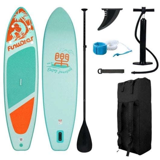 Aufblasbares Paddleboard Funwater SUPFW28C 350x87x15 cm 190 kg