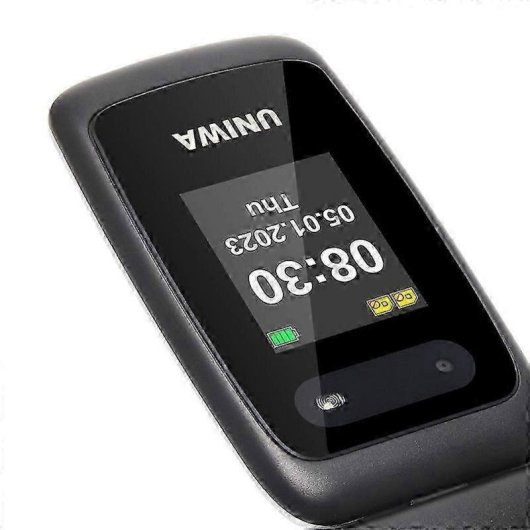 Lipa Uniwa V202T 4G 2,4" Plegable Teclas Grandes SOS Negro