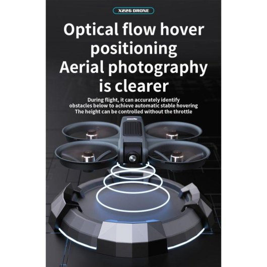 Dron Cuadricóptero Lipa X226 VR con Gafas Realidad Virtual Doble Cámara