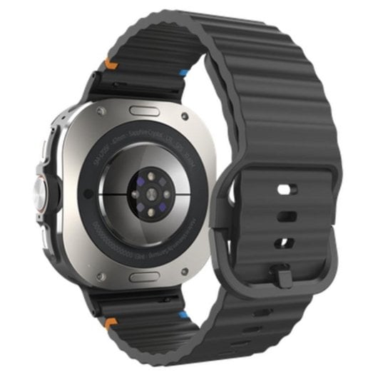 Armband Silikon Sport Just in Case Galaxy Watch Ultra Schwarz