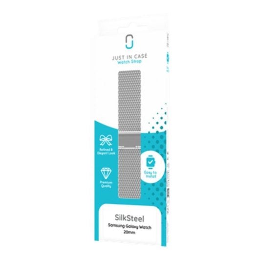 Just in Case Milanaise Armband Apple Watch 40/41/42mm Edelstahl