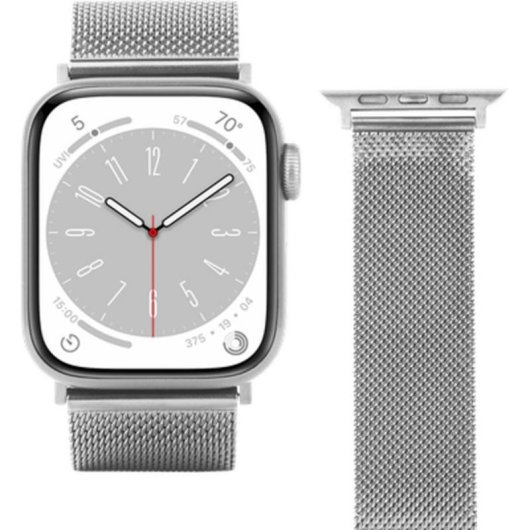 Just in Case Milanaise Armband Apple Watch 40/41/42mm Edelstahl