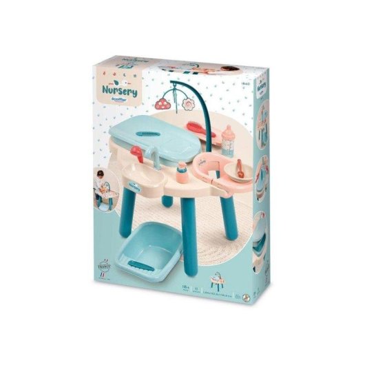 Mesa de jogos ECOIFFIER Nursery 1840 Multiestação Acessorios