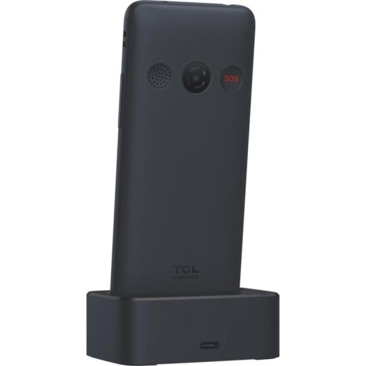 TCL Onetouch 4042S 4G 2,8" Touches Grandes SOS Gris Foncé