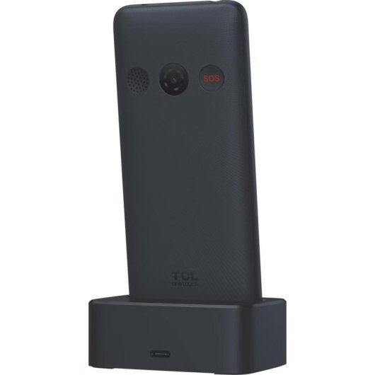TCL Onetouch 4042S 4G 2,8" Touches Grandes SOS Gris Foncé