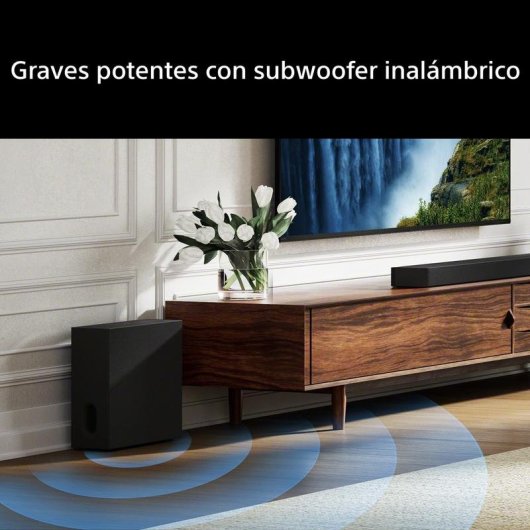 Barra Audio Sony HTA7100KIT 5.0.2 100W Bluetooth WiFi Dolby Atmos Nera
