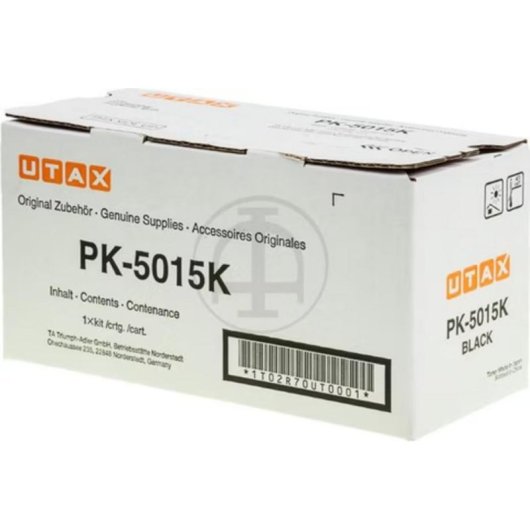 Cartucho de toner UTAX PK-5015K Preto 4000 paginas
