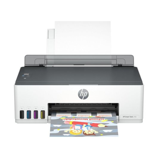 Stampante a getto d'inchiostro Wi-Fi HP Smart Tank 210 con duplex e senza bordi