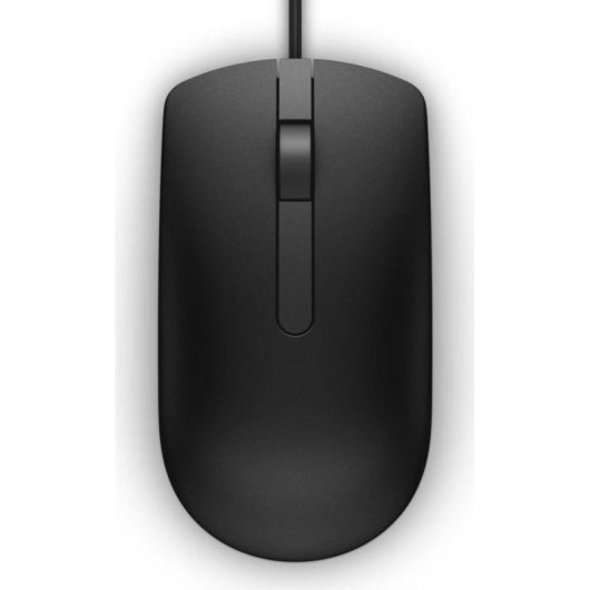 Ratón Dell MS116 Óptico USB tipo A 1000 DPI Negro Ambidextro