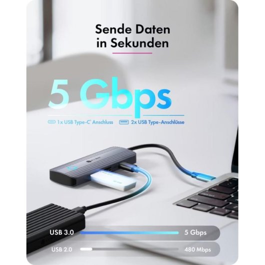 Docking Station Icy Box IB-DK4081-SO USB-C 4K HDMI 85W