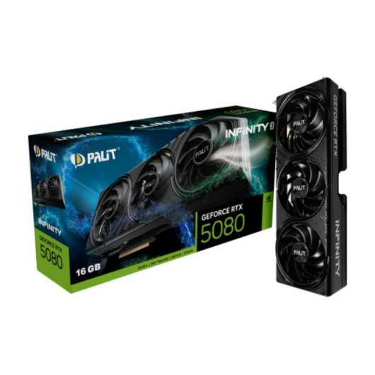 Grafikkarte Palit GeForce RTX 5080 INFINITY 3 16GB GDDR7 Reflex 2 RTX AI DLSS4