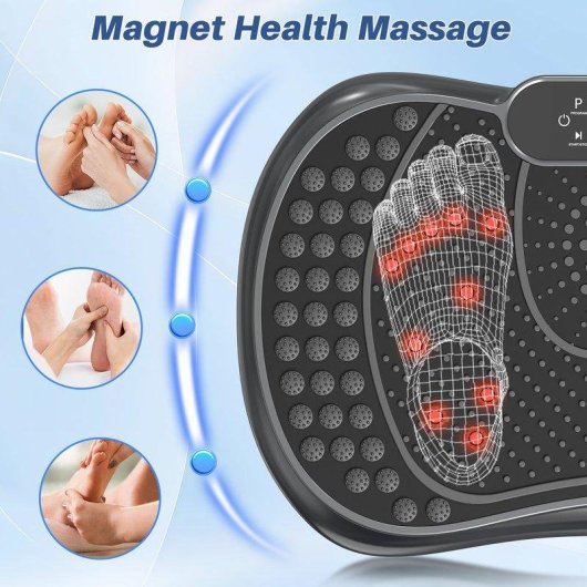 Plataforma vibratoria de fitness HomeFitnessCode 99 niveles Bluetooth mando a distancia