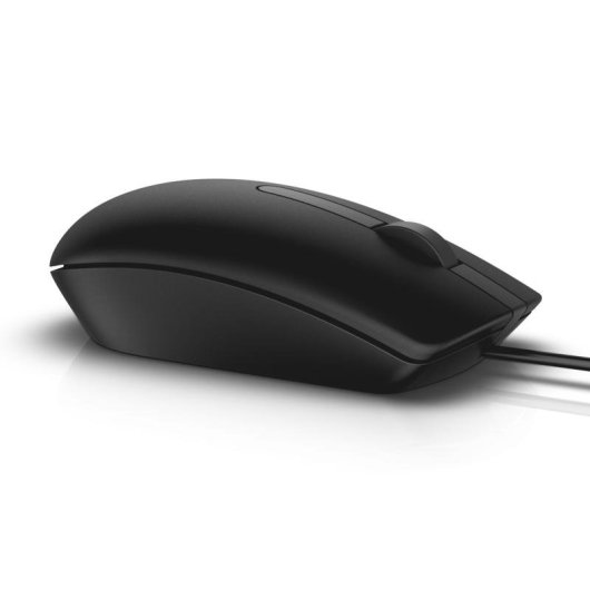 Ratón Dell MS116 USB Optique 1000 DPI Noir Ambidextre Câblé