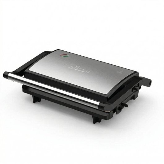 Sandwichera Nilson Life 750W Placas Cerámicas Desmontables 2 Rebanadas
