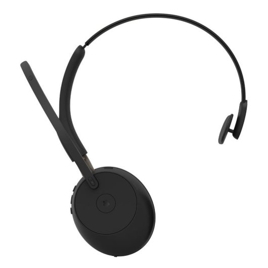Jabra Evolve3 65 kabellose Bluetooth Headsets mit adaptiver Geräuschunterdrückung, Mikrofon, Teams, schwarz