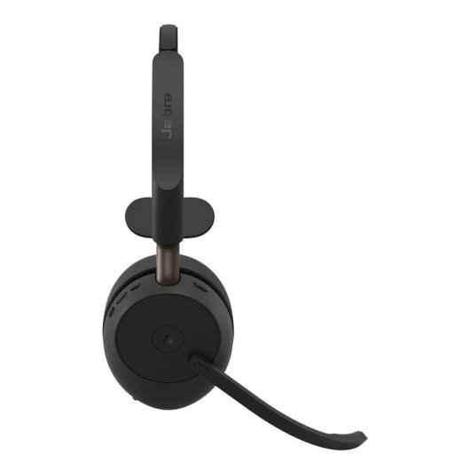 Jabra Evolve3 65 kabellose Bluetooth Headsets mit adaptiver Geräuschunterdrückung, Mikrofon, Teams, schwarz