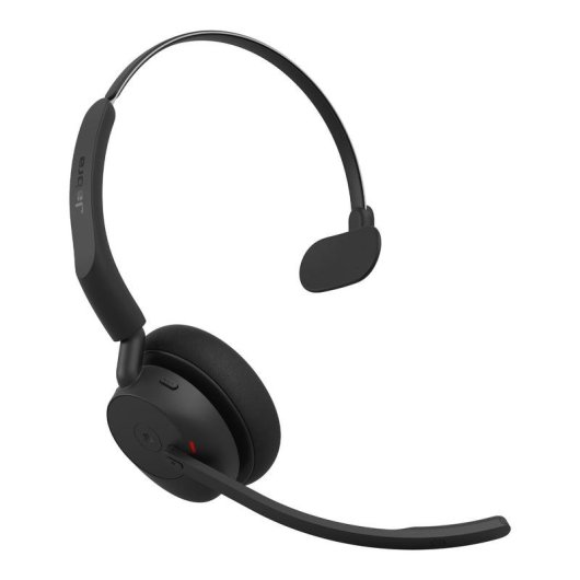 Cuffie Jabra Evolve3 45 wireless Bluetooth per ufficio con cancellazione rumore nero