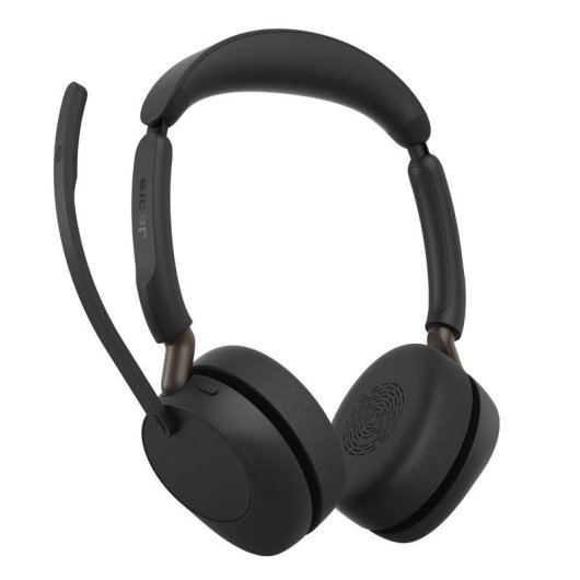 Cuffie Jabra Evolve3 65 wireless Bluetooth con cancellazione rumore nero