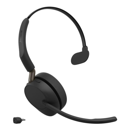 Casque Jabra Evolve3 65 sans fil Bluetooth avec réduction de bruit, micro et USB-C noir