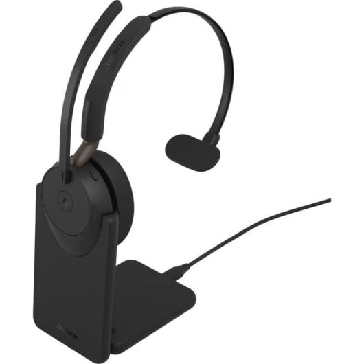 Casque Jabra Evolve3 65 sans fil Bluetooth avec annulation de bruit, micro et USB-C noir
