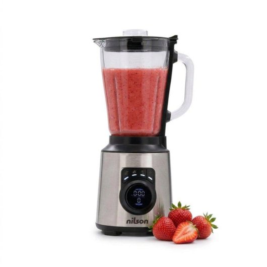 Batidora Nutricional Nilson Life Inox 1.5L 1200W Display LED