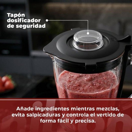 Batidora Nutricional Nilson Life Inox 1.5L 1200W Display LED