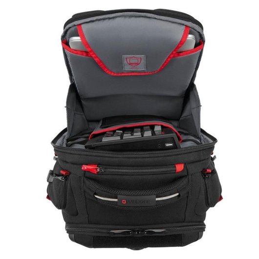 Mochila Wenger PlayerOne gaming para portátil 17.3" y tableta 12" 29 L