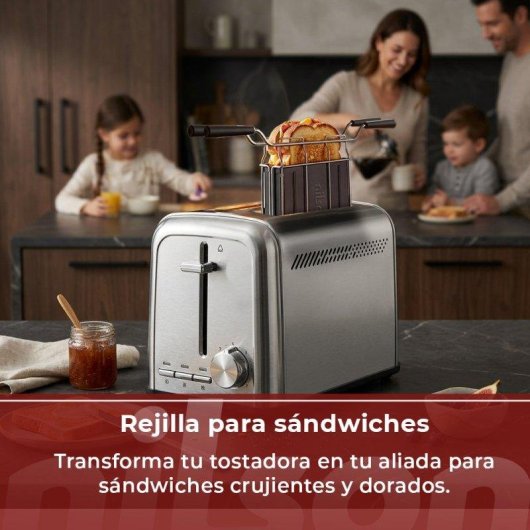 Accesorio Sandwichera Nilson Life para Tostador con Rejilla Acero Inoxidable