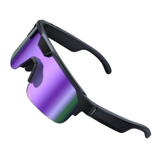 Zeblaze Gafas Inteligentes Câmara Integrada IA Altifalantes Tradutor Roxo
