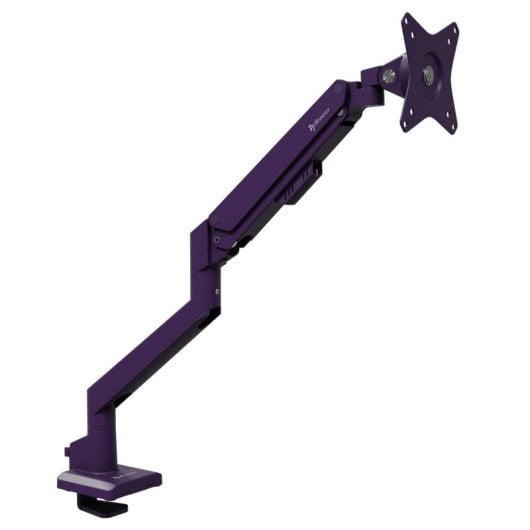 Arozzi Alzare Neo Soporte Monitor de Mesa 17 a 34" VESA 75x75 a 100x100 Máx 9Kg Morado