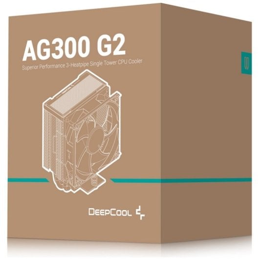 Raffreddamento Aria Deepcool Socket AM5 LGA 1851 Nero R-AG300-BKAMMG2