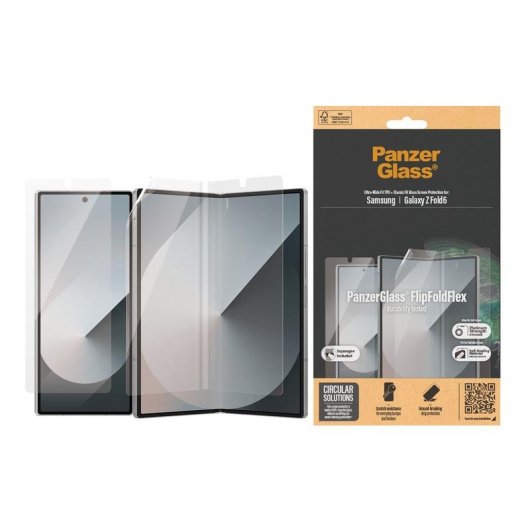 Displayschutz PanzerGlass Galaxy Z Fold6 gehhartetes Glas transparent