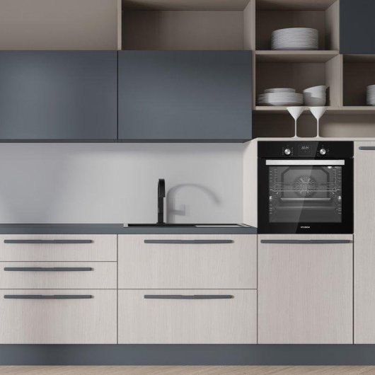 Horno Multifunción Hyundai HHM10800DCN 80L 60cm Hidrolítico A Negro