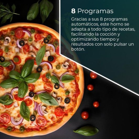 Horno Multifunción Svan SHM8700DX 70L 60cm Hidrolítico A Grill Inox