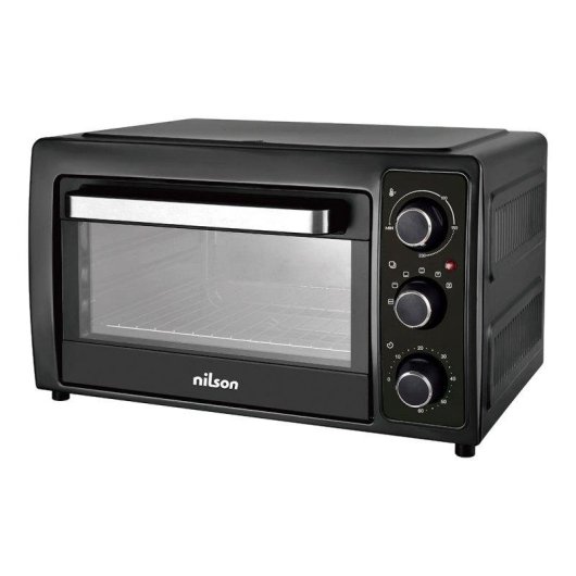 Horno Sobremesa Nilson Life 48L 2000W Convección 48L 60cm 5 Funciones Negro