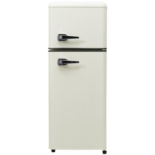 Frigorífico Mini Welltin Dos Puertas Defrost 105,5cm 92L D Blanco crema