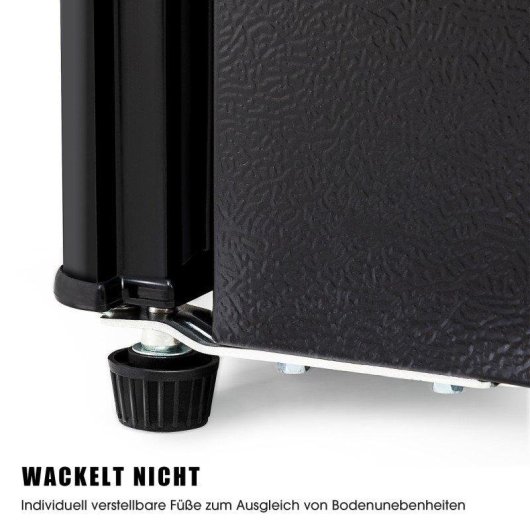 Frigorífico Dos Puertas Welltin Compacto 86,8cm 60L E Negro