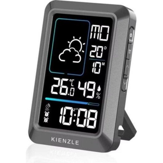 Wetterstation Kienzle Kompakt digitale Gray Silber