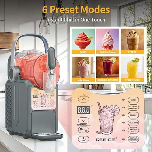 Máquina de helado Welltin HS3L 3L 6 modos
