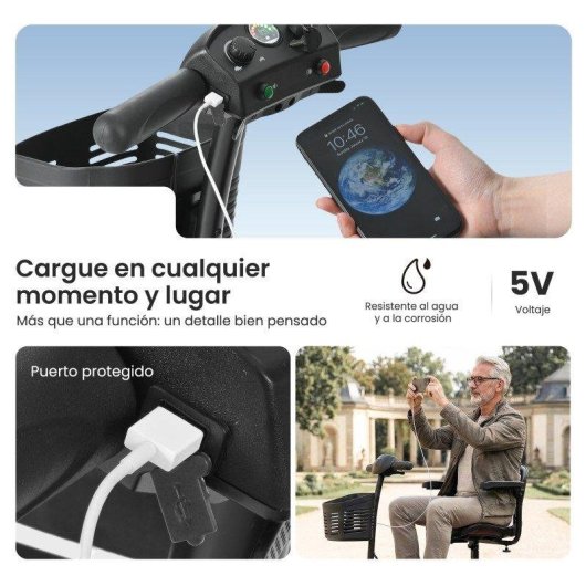Elektro Scooter fuer aeltere personen Welltin S2 136 kg 6 km/h