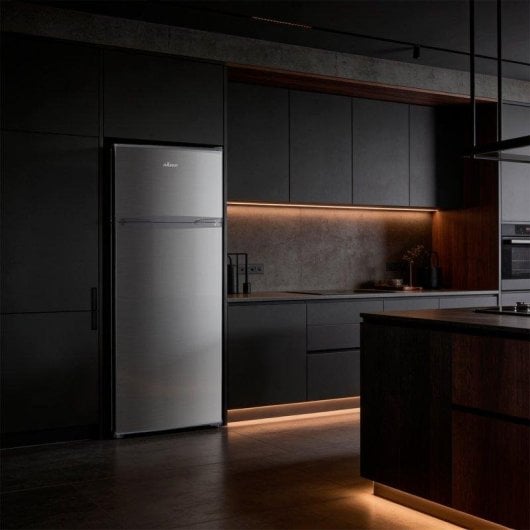 Frigorífico Dos Puertas Nilson NF145500EX Defrost 143 cm 206 L E Inox