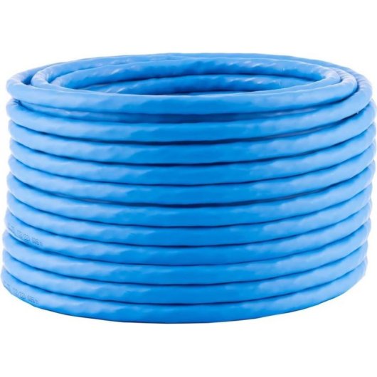Cable reseau Shiverpeaks 50 m 2000 MHz S/FTP LSZH Bleu