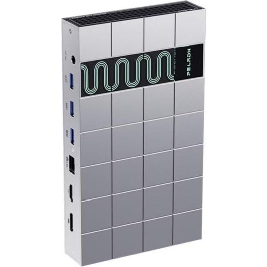 Docking station Peladn G2E-Silver Thunderbolt 5 USB Hub color plata