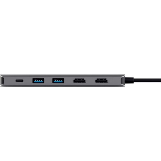 Station d'accueil Trust Dalyx 6-en-1 USB-C USB-A 3.0 HDMI double 85W