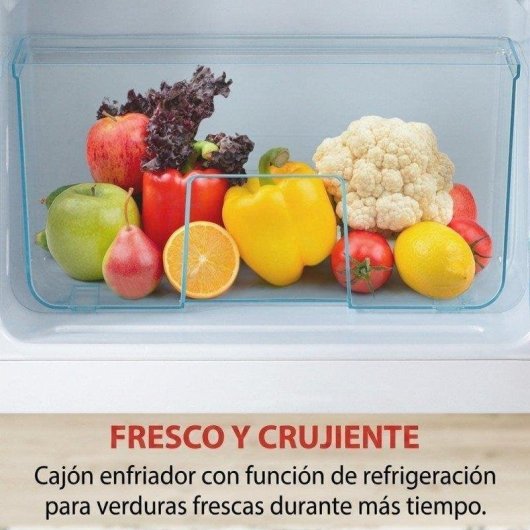 Frigorífico Dos Puertas Welltin Retro Defrost 105,5cm 92L D Rojo
