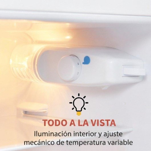 Frigorífico Dos Puertas Welltin Retro Defrost 105,5cm 92L D Rojo